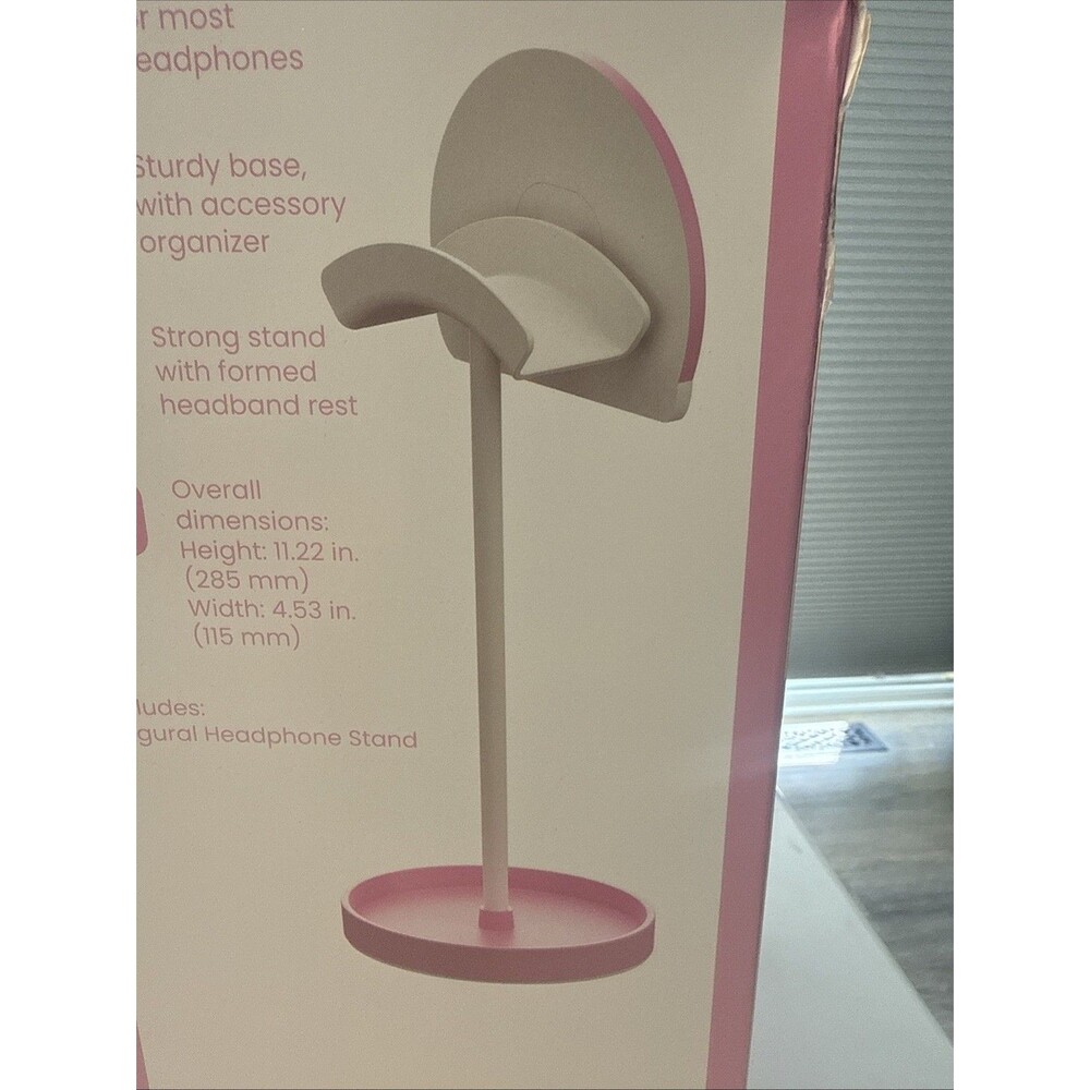 Rainbow Headphone Stand Pink - Picture 3 of 4